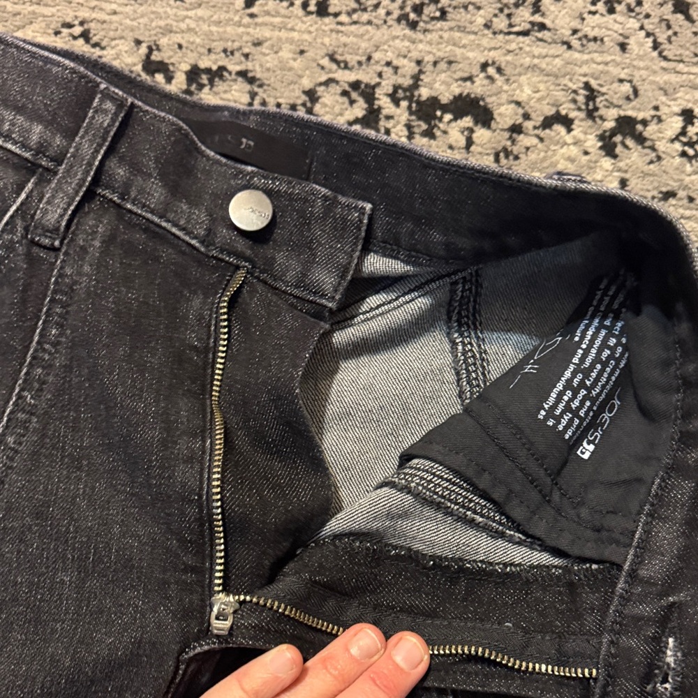 Black Denim full maxi Skirt - Picture 3 of 9